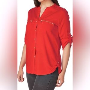 Calvin Klein - Red Blouse